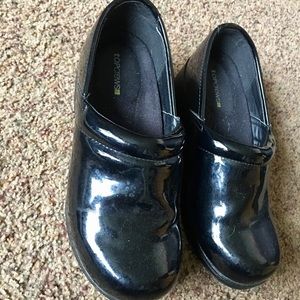 Black clogs